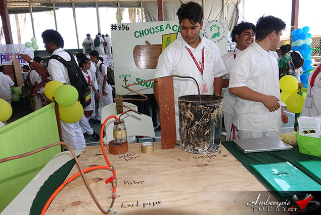 SPHS Science Fair all About Reducing, Reusing and Recycling!