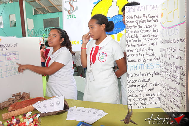 SPHS Science Fair all About Reducing, Reusing and Recycling!