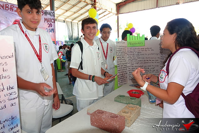 SPHS Science Fair all About Reducing, Reusing and Recycling!