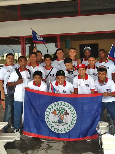 San Pedro High Baseball Team Off to Panama