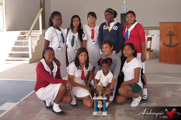 San Pedro High School Female Basketball Team