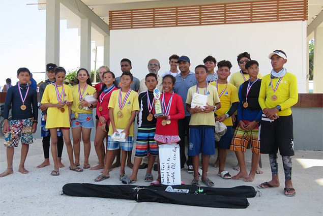 San Pedro Junior Sailing Team Participates in Baron Bliss Regatta