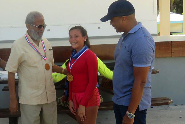 San Pedro Junior Sailing Team Participates in Baron Bliss Regatta