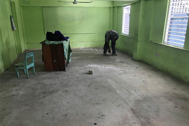 Blue Water Grill and Companies Tile Classrooms at Primary School 2 Blue Water Grill and Companies Tile Classrooms at Primary School