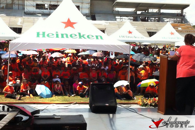 20,000 Strong Women Join Empowerment Rally in Belize City 20,000 Strong Women Join Empowerment Rally in Belize City