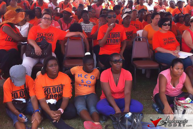 20,000 Strong Women Join Empowerment Rally in Belize City 20,000 Strong Women Join Empowerment Rally in Belize City