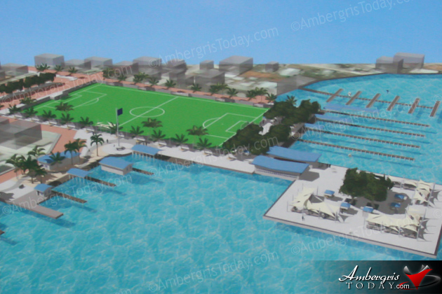 Ground Breaking Sunset Boardwalk Water Taxi Terminal