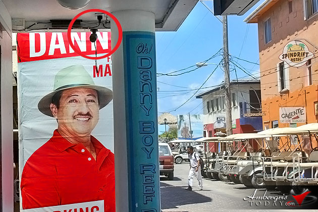 Mapping Town Core with Surveillance Cameras to Fight Crime