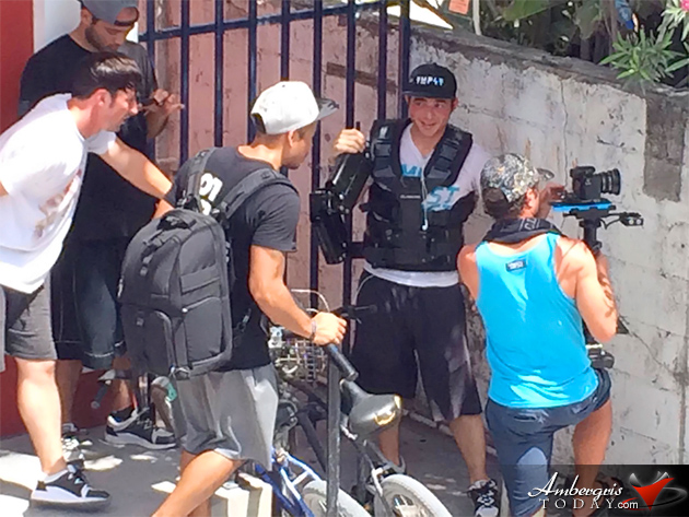 Parkour/Freerunning Athletes Film Commercial in Ambergris Caye Parkour/Freerunning Athletes Film Commercial in Ambergris Caye