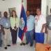 Belize National Team Coaches meet with Ambassador Celi Paz Gonzalez