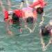 Costa Maya delegates snorkeling at Hol Chan Marine Reserve