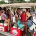 Costa Maya Delegates getting ready to tour Caye Caulker