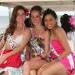 Miss Costa Maya El Salvador, Andrea Bazant, Miss Costa Maya Honduras Linda Kennett and Miss Nicaragua Guissel Alvarez