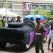 Belize Defence Force motorcade leaves Independence Plaza 