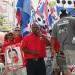 UDP supporters and Town Council Candidates march to Town Hall on Nomination Day