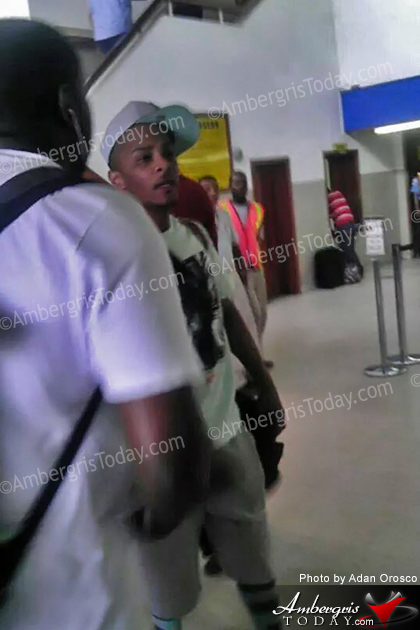 Rapper T.I. and Wife Tiny Spotted in San Pedro, Belize