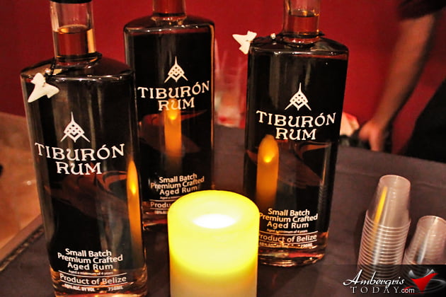 Tiburon Rum Tasting at Launch Party in San Pedro, Belize Tiburon Rum Celebrates with Launch Party in San Pedro, Belize