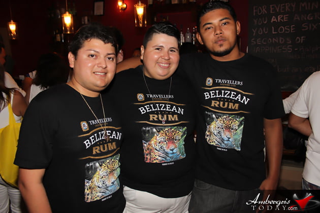 Travellers Liquor San Pedro Staff at the Launch Party Tiburon Rum Celebrates with Launch Party in San Pedro, Belize