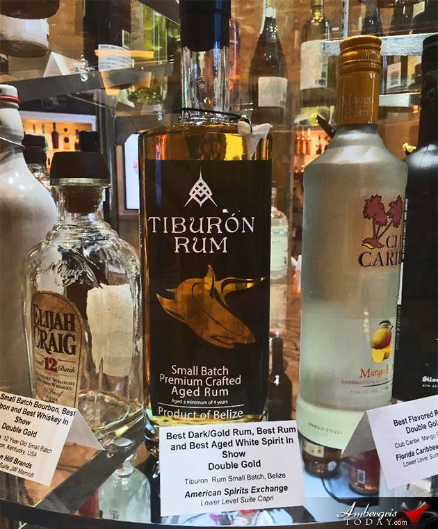 Belize’s Tiburon Rum and Traveller’s Latest Golden Awards