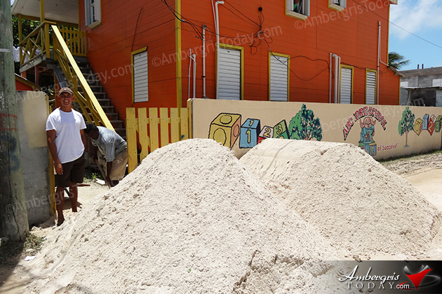 Schools Receive Truckloads Of Landfill From Town Council 1 Principal Will Alamilla from ABC Preschool received truck loads of sand from the San Pedro Town Council