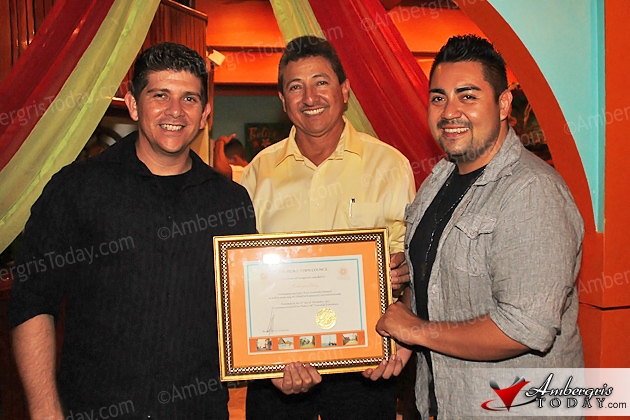 Mayor’s Honors at Township Anniversary Banquet