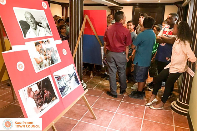 Island Students Invade San Pedro Town Council Offices Island Students Invade San Pedro Town Council Offices