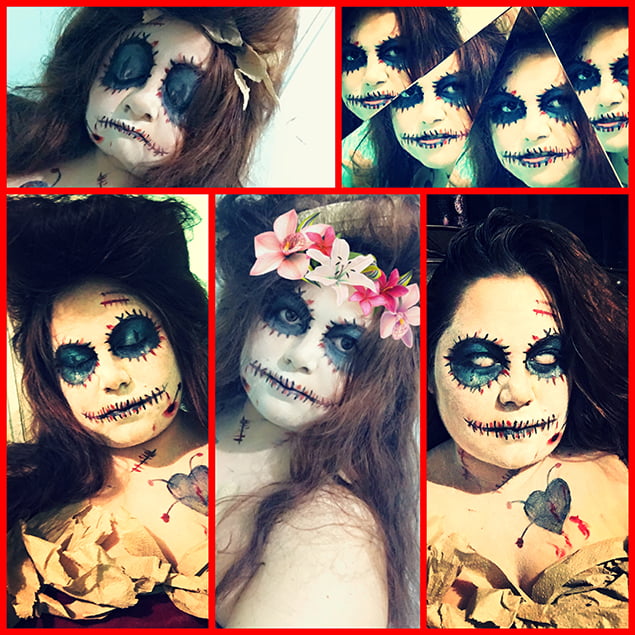 Caye Caulker Resident Takes on a 31 Halloween Costume Challenge