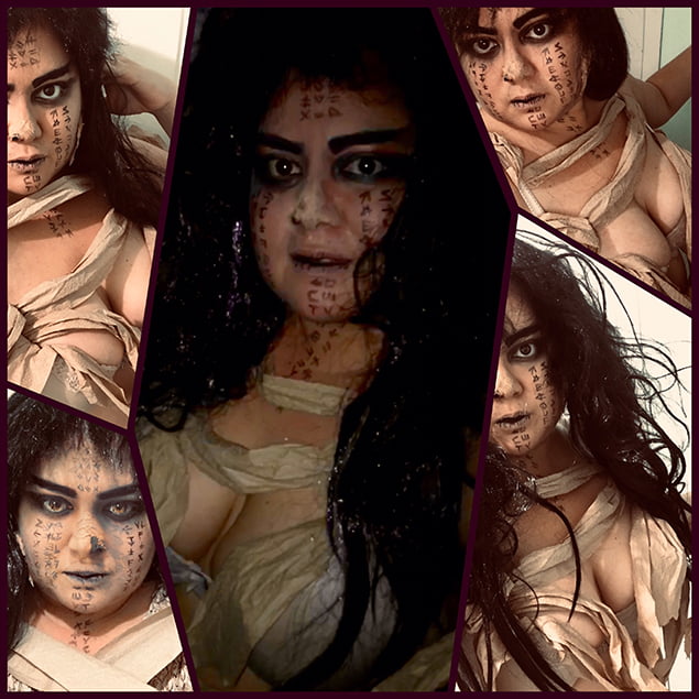 Caye Caulker Resident Takes on a 31 Halloween Costume Challenge