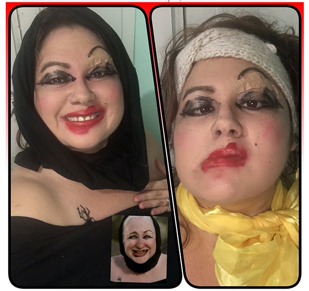 Caye Caulker Resident Takes on a 31 Halloween Costume Challenge