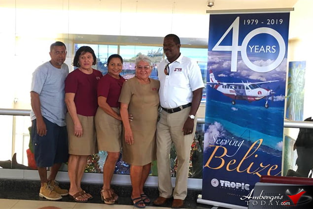 Tropic Air Acknowledges Senior Employees During 40th Anniversary