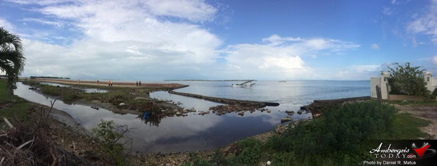 Tropic Air Plane Runs off Belize City Runway into Water