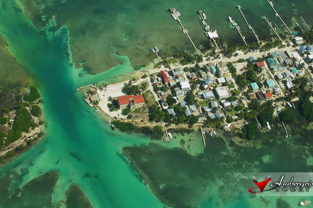Clear Skies and Crystalline Waters in Belize 7 View from the Friendly Skies of Belize overlooking the Great Caribbean Sea