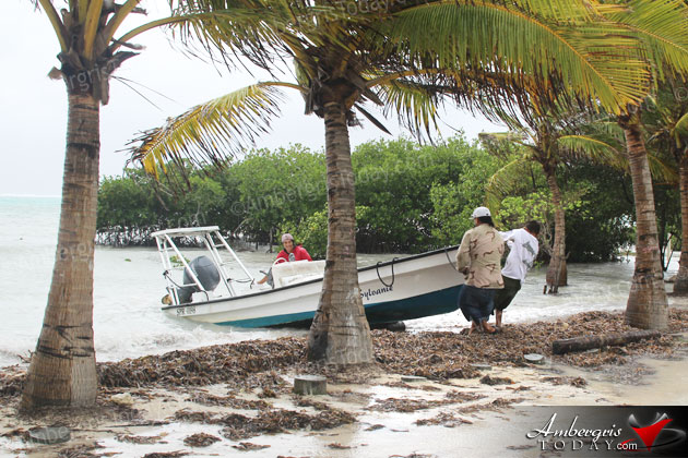 Never Underestimate a Small Tropical Depression, Belize Drenched Never Underestimate a Small Tropical Depression, Belize Drenched