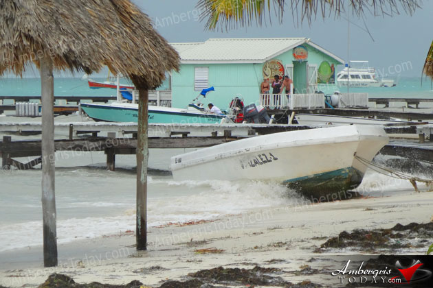 Never Underestimate a Small Tropical Depression, Belize Drenched Never Underestimate a Small Tropical Depression, Belize Drenched
