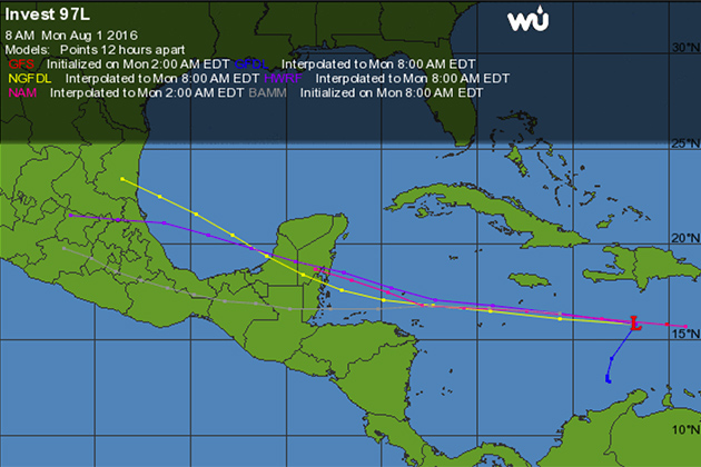 Belize Keeps Keen Eye on Approaching Storm