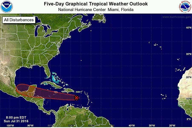 Belize Keeps Keen Eye on Approaching Storm