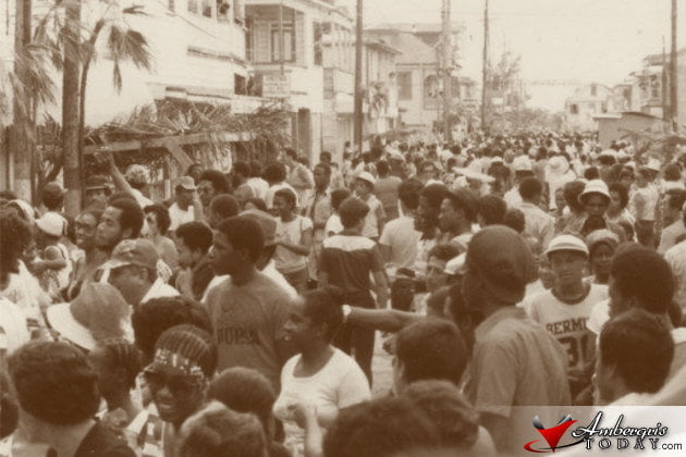 Politics Comes To San Pedro 2 Belize gaining self-government when George Price became the first premier of Belize