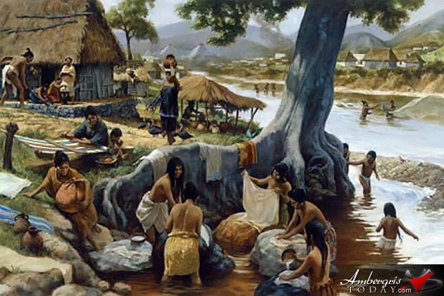 Maya settled in the island of Ambergris Caye, Belize