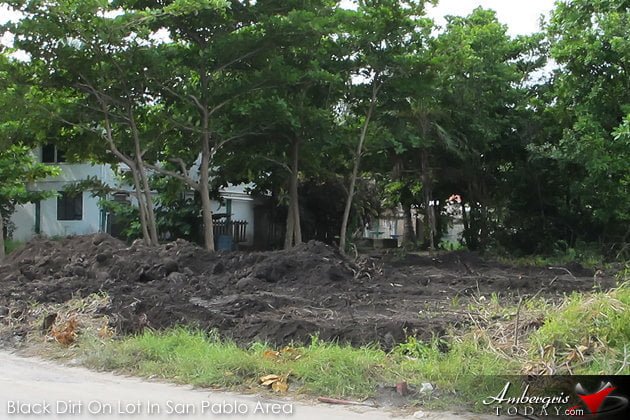 Maya Mound on San Pablo Area