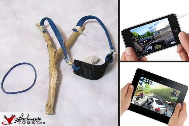 Sling Shot and Rubber Bands