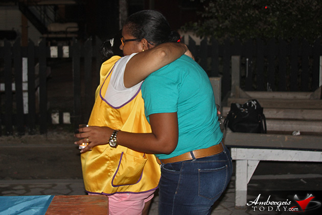 Tearful Candle Light Vigil Creates Awareness for Gun Violence in Belize