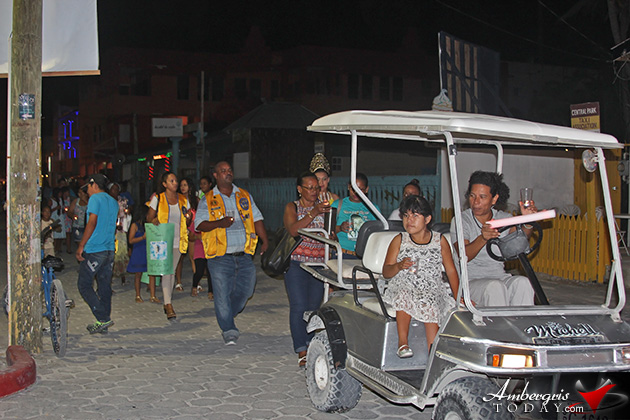 Tearful Candle Light Vigil Creates Awareness for Gun Violence in Belize