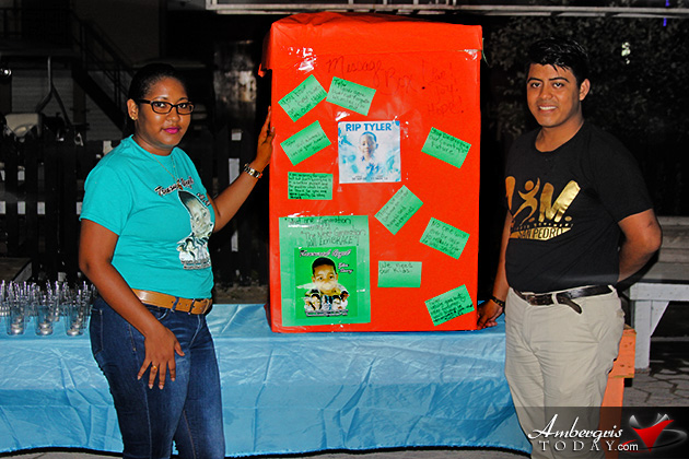 Tearful Candle Light Vigil Creates Awareness for Gun Violence in Belize