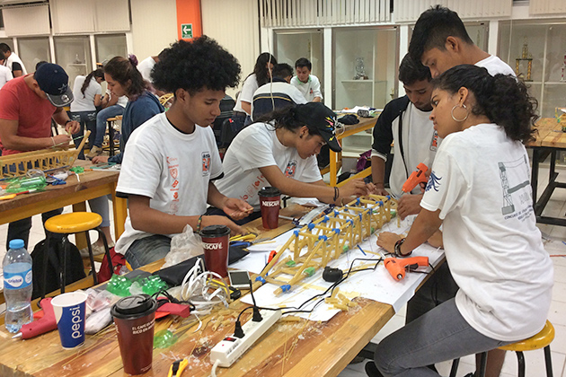 UB Engineering Students Win Structures Competition in Mexico