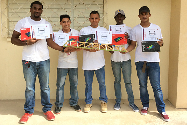 UB Engineering Students Win Structures Competition in Mexico