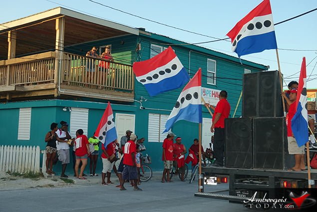 San Pedro UDP Victory Rally