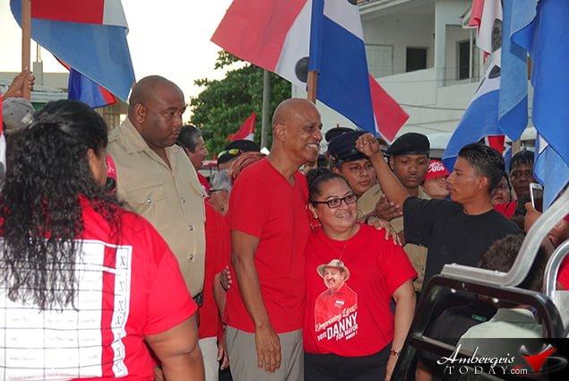 San Pedro UDP Victory Rally