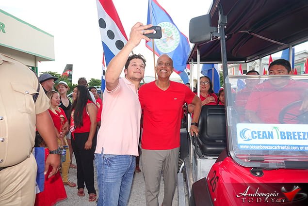 San Pedro UDP Victory Rally