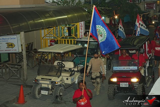 San Pedro UDP Victory Rally