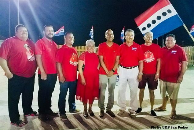 San Pedro UDP Victory Rally